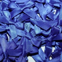 Small Ribbon Bow - Royal Blue