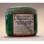 Colourcraft Screen Printing Ink 500ml - Green