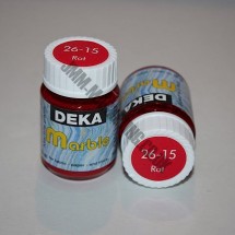 Deka Marble Paint 20ml - Red