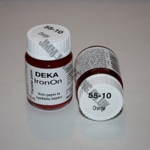 Deka Iron on Paints 25ml - Orange