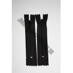 Nylon Zips 5" (13cm) - Black