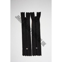 Nylon Zips 6" (15cm) - Black