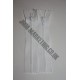 Nylon Zips 5" (13cm) - White