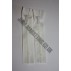 Nylon Zips 6" (15cm) - Ivory