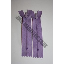 Nylon Zips 6" (15cm) - Lilac