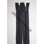 Nylon Zips 6" (15cm) - Dark Grey