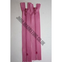Nylon Zips 7" (18cm)- Dusky Pink