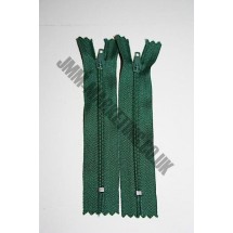 Nylon Zips 9"(23cm) - Bottle Green