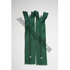 Nylon Zips 12" (30cm) - Bottle Green