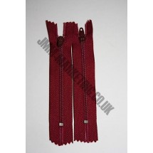 Nylon Zips 18" (46cm) - Burgundy