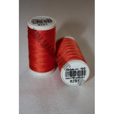 Coats Duet Thread 100m - Red 6231 (S144)