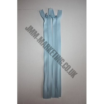 Optilon Concealed Zips 12" (30cm) - Baby Blue