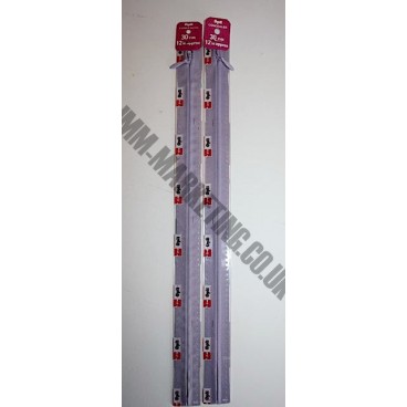 Optilon Concealed Zips 20" (51cm) - Lilac