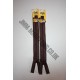 Optilon Concealed Zips 22" (56cm) - Brown
