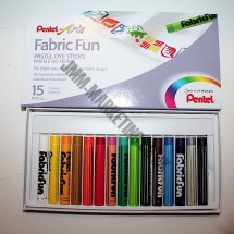 Pentel Fabrifun Crayons