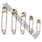 Safety Pin Bunch - Nickel