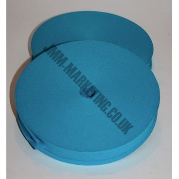 Bias Binding 1" (25mm) - Turquoise - Roll