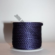 Crepe Cord - Navy - Roll Price (5502)