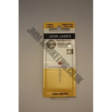 John James Twin Machine Needles 11