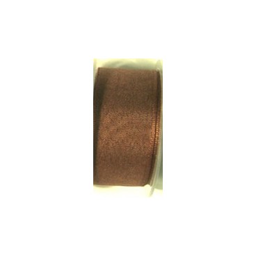 Seam Binding Tape - 25mm (1") - Brown (122)