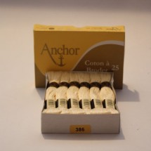Anchor Cotton a Broder - Cream (386)