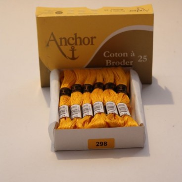 Anchor Cotton a Broder - Yellow (298)