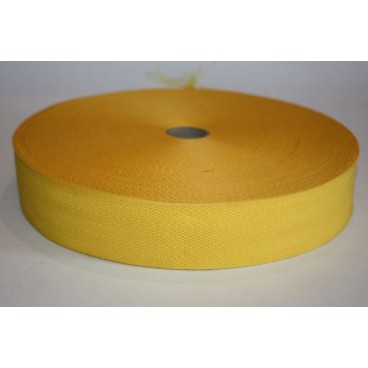Polyester Webbing 1" (25MM) - Yellow