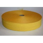 Polyester Webbing 1" (25MM) - Yellow - Roll Price