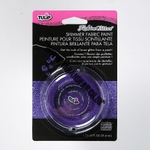 Tulip Glitter/Shimmer Paint - Purple