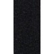 Grosgrain 25mm 1" - Black (720) - Roll Price