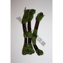 Trebla Embroidery Silks - Green (614)
