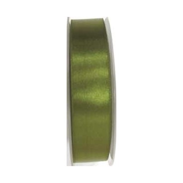 Ribbon 8mm 1/4" - Olive Green (687) - Roll Price