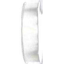 Ribbon 8mm 1/4" - White (501) - Roll Price