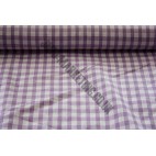 Polyester Gingham 45"(1.14m) wide - Purple (1/4" Squares)