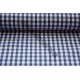 Polyester Gingham 45" (1.14m) wide - Royal Blue (1/4" Squares)