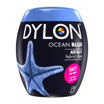 Dylon Machine Dye 350g Ocean Blue. Now with added salt! In new tub!!