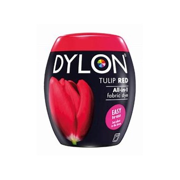Dylon Machine Dye 350g Tulip Red. Now with added salt! 