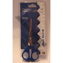 Blue Denim Sewing 6" Scissors