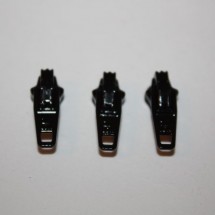 YKK Continuous Zip Sliders - Black - 100 Pack